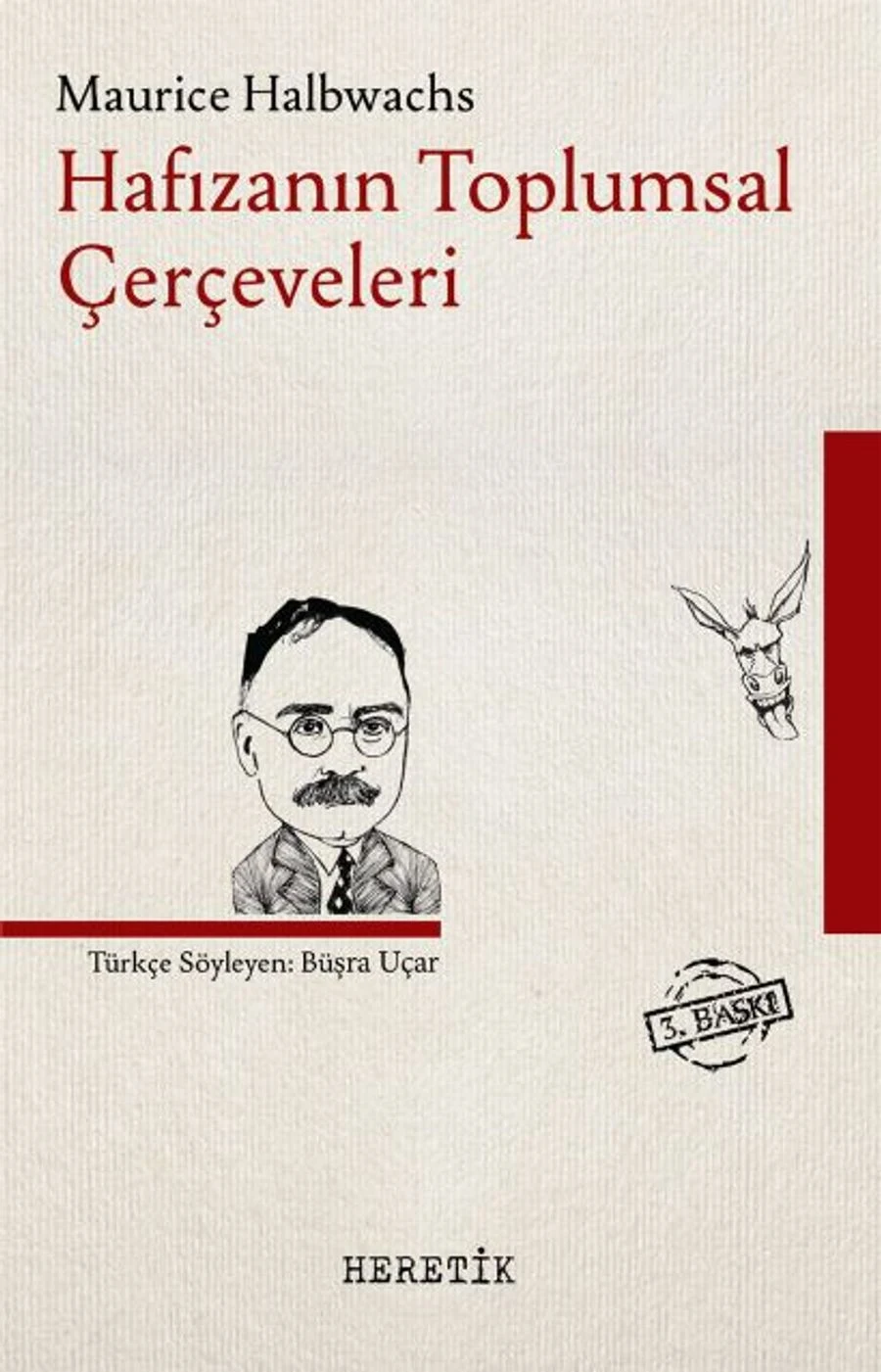 Hafızanın Toplumsal Çerçeveleri — Maurice Halbwachs kitabının kapağı