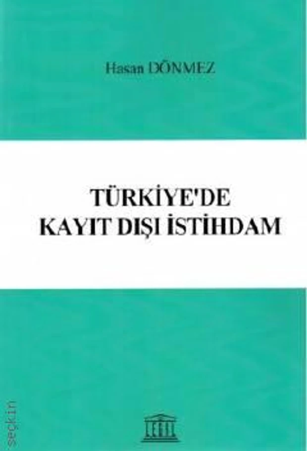 Türkiye'de Kayıt Dışı İstihdam — Hasan Dönmez kitabının kapağı