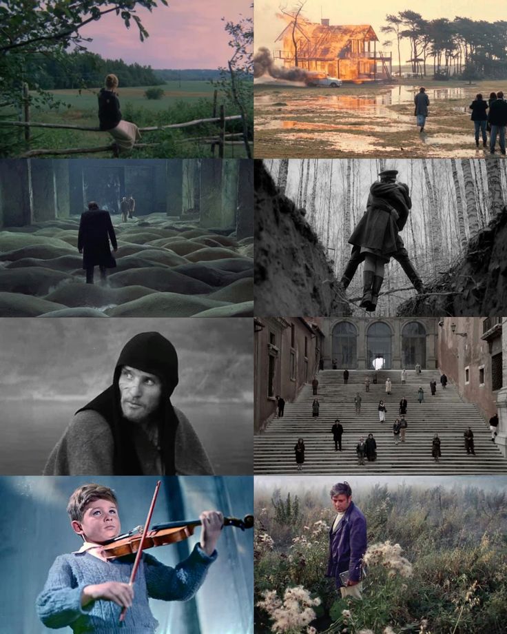 Tarkovski filmlerinden kareler