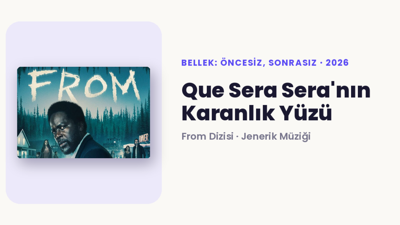 bellek_from_que_sera_sera
